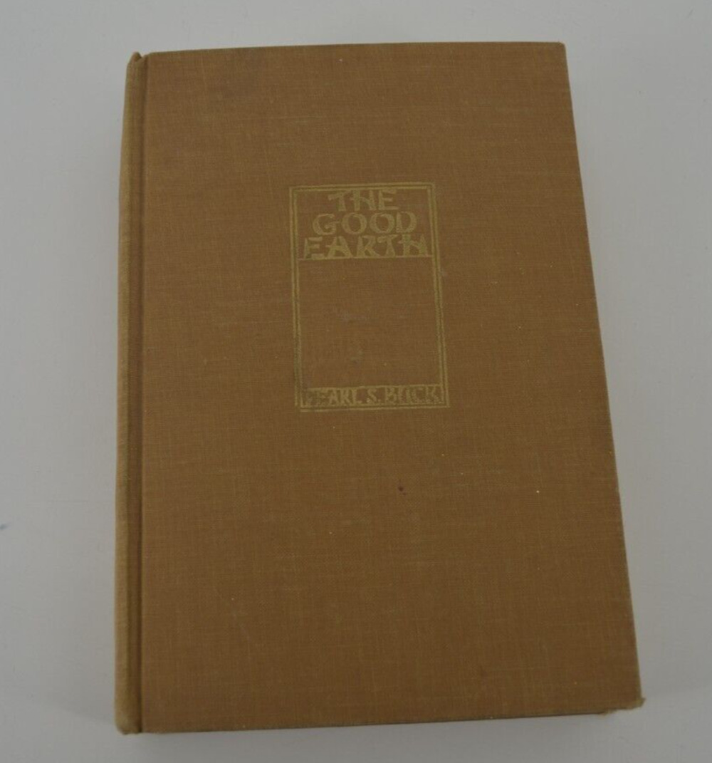 Hardcover Book The Good Earth by Pearl S. Buck 1931 First Edition